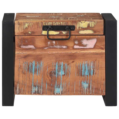 vidaXL Storage Chests Multicolour 40 x 30 x 30 cm Solid Reclaim wood 5