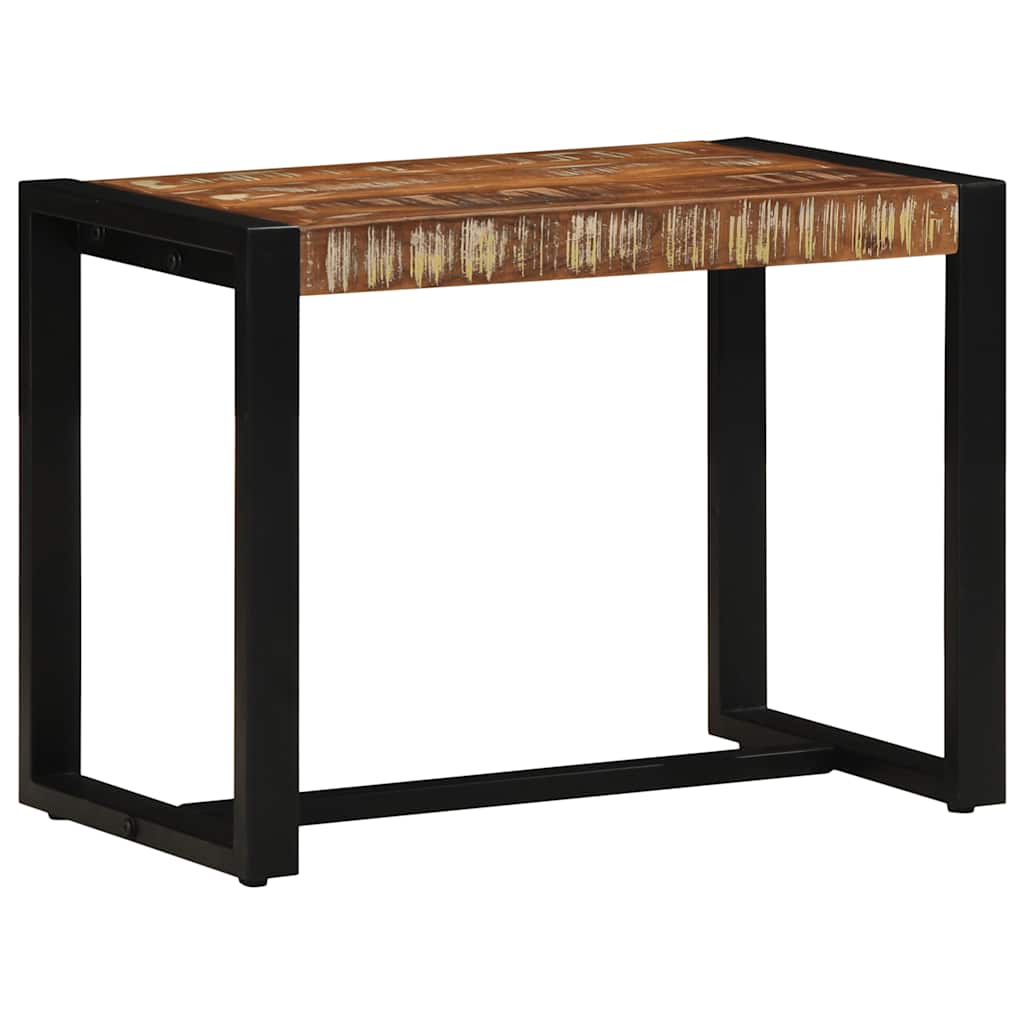 vidaXL Bench Multicolour 60x35x45 cm Solid Wood Reclaimed 1