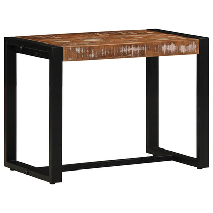vidaXL Bench Multicolour 60x35x45 cm Solid Wood Reclaimed 3