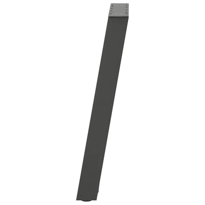vidaXL Dining Table Legs U-Shaped 2 pcs Anthracite 60x(72-73) cm Steel 6