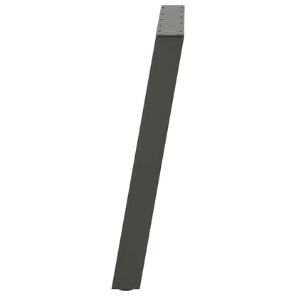 vidaXL Dining Table Legs U-Shaped 2 pcs Anthracite 80x(72-73) cm Steel 6