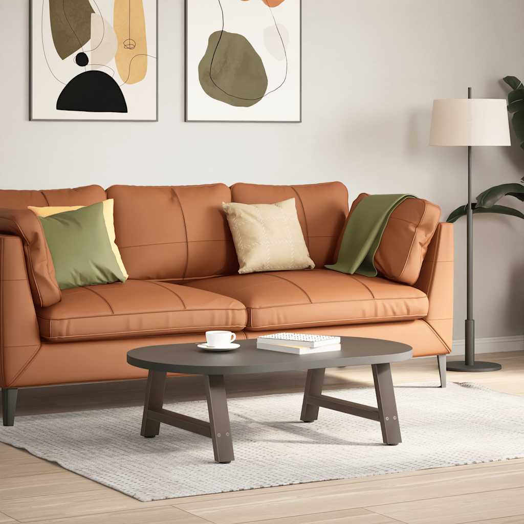 vidaXL Coffee Table Legs A-Shaped 2 pcs 60x(30-31) cm Steel 2