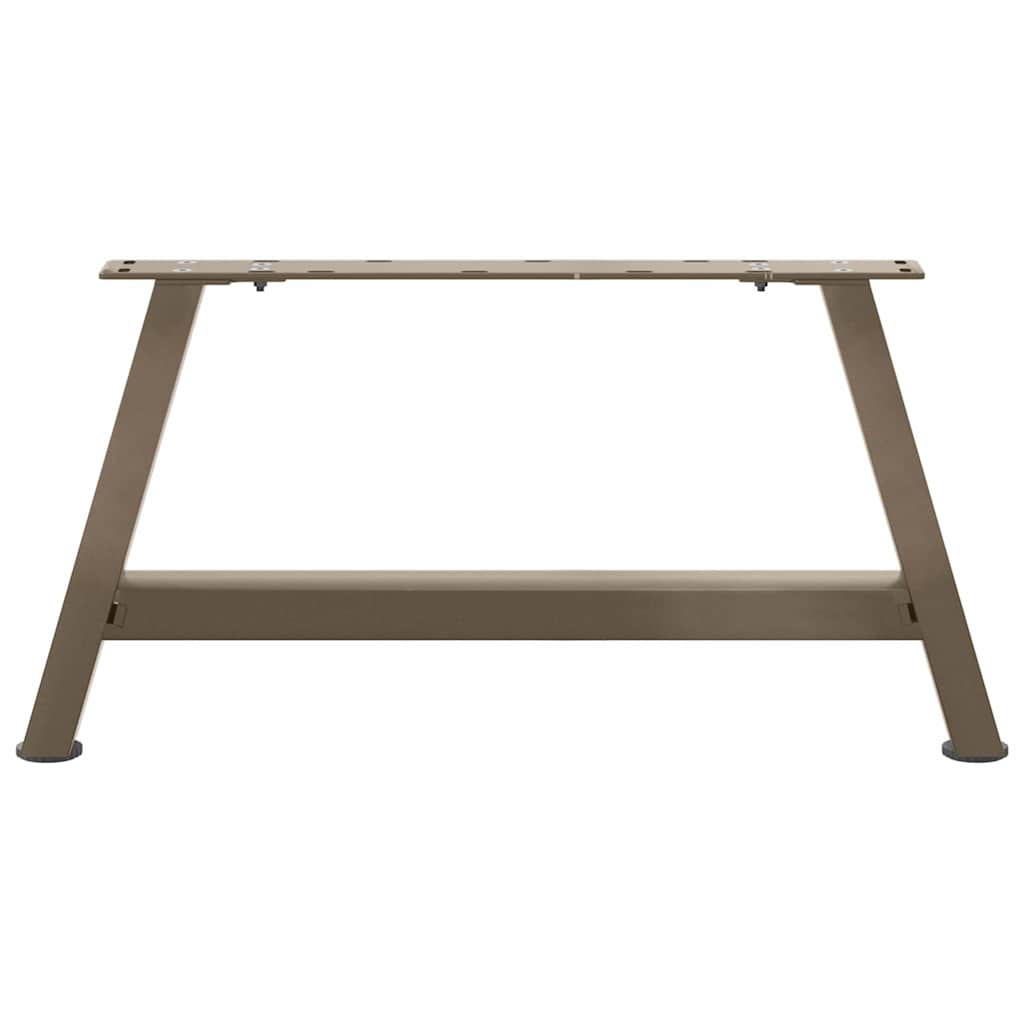 vidaXL Coffee Table Legs A-Shaped 2 pcs 60x(30-31) cm Steel 5