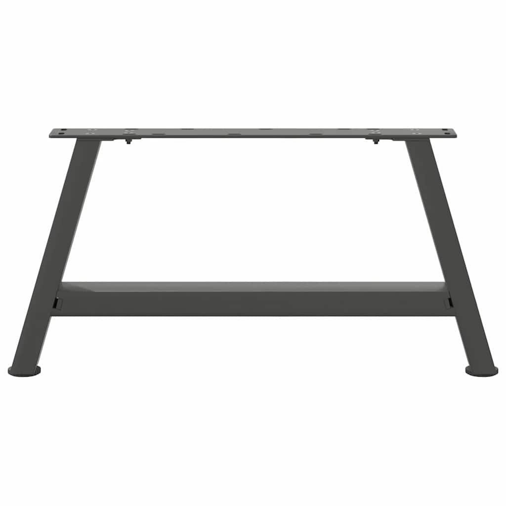 vidaXL Coffee Table Legs A-Shaped 2 pcs Anthracite 70x(30-31) cm Steel 5