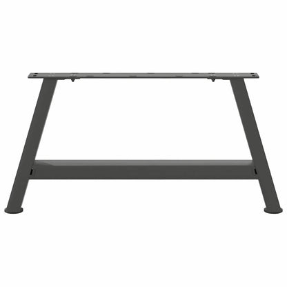 vidaXL Coffee Table Legs A-Shaped 2 pcs Anthracite 70x(30-31) cm Steel 5