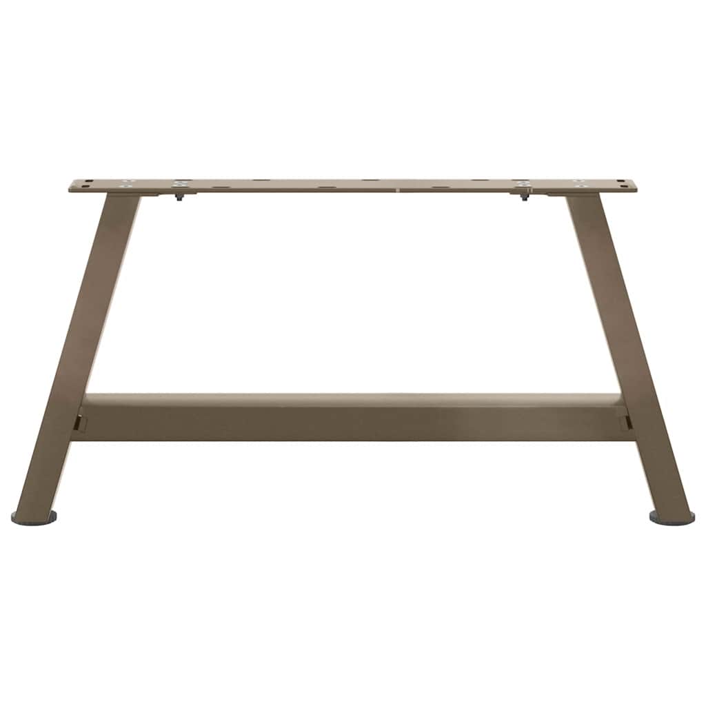 vidaXL Coffee Table Legs A-Shaped 2 pcs 70x(30-31) cm Steel 5