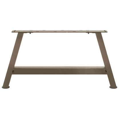 vidaXL Coffee Table Legs A-Shaped 2 pcs 70x(30-31) cm Steel 5
