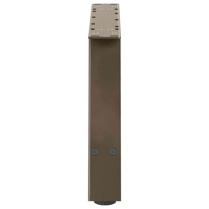 vidaXL Coffee Table Legs A-Shaped 2 pcs 70x(30-31) cm Steel 6