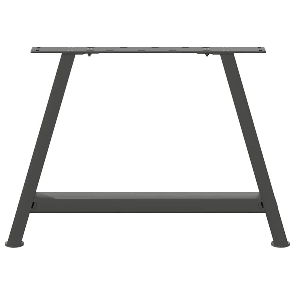 vidaXL Coffee Table Legs A-Shaped 2 pcs Anthracite 60x(42-43) cm Steel 5