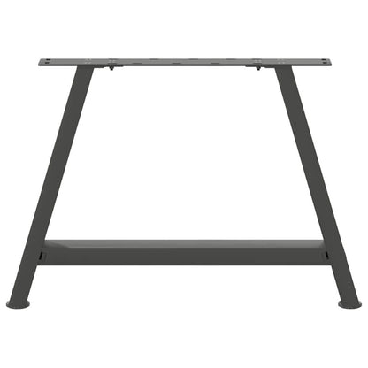 vidaXL Coffee Table Legs A-Shaped 2 pcs Anthracite 60x(42-43) cm Steel 5