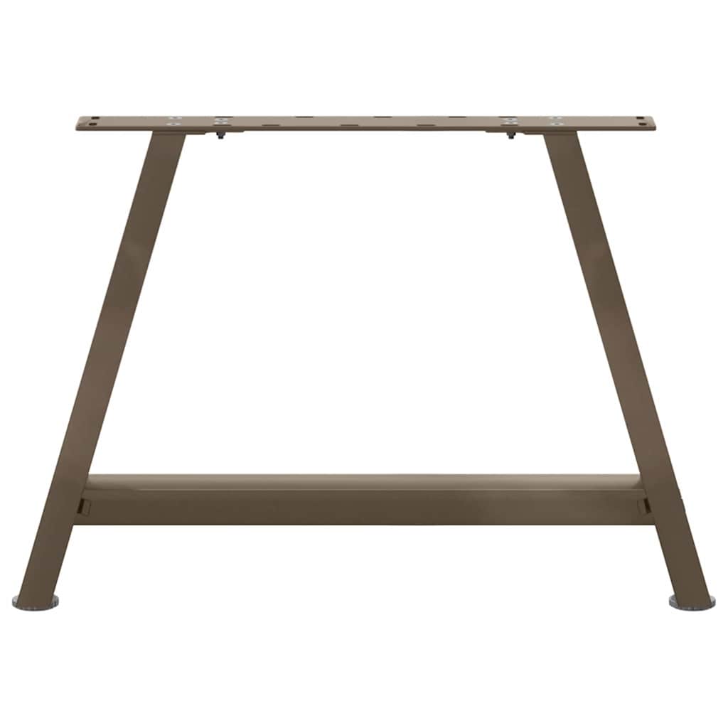 vidaXL Coffee Table Legs A-Shaped 2 pcs 60x(42-43) cm Steel 5