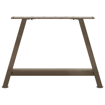 vidaXL Coffee Table Legs A-Shaped 2 pcs 60x(42-43) cm Steel 5