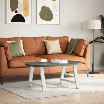 vidaXL Coffee Table Legs A-Shaped 2 pcs White 70x(42-43) cm Steel 2