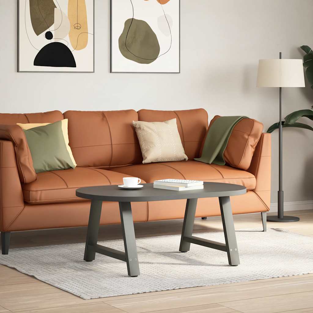 vidaXL Coffee Table Legs A-Shaped 2 pcs Anthracite 70x(42-43) cm Steel 2