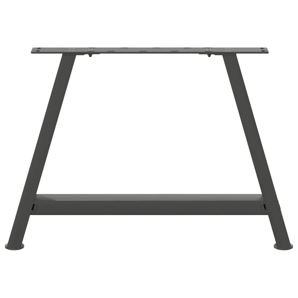 vidaXL Coffee Table Legs A-Shaped 2 pcs Anthracite 70x(42-43) cm Steel 5