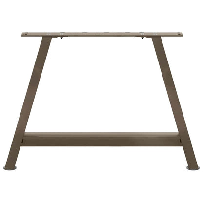 vidaXL Coffee Table Legs A-Shaped 2 pcs 70x(42-43) cm Steel 5