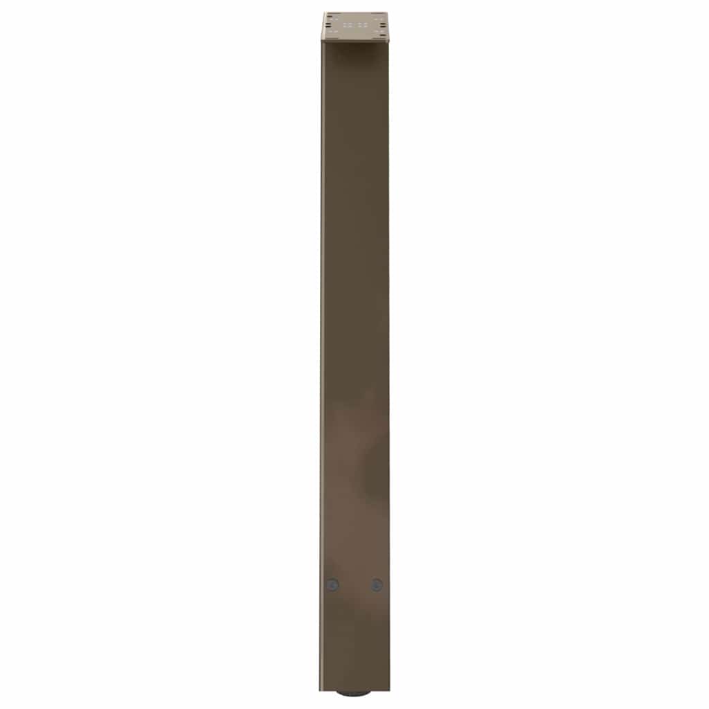 vidaXL Dining Table Legs A-Shaped 2 pcs 50x(72-73) cm Steel 6