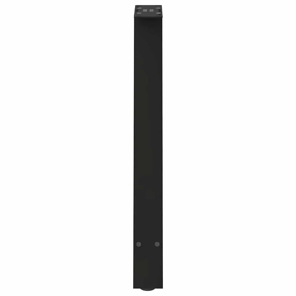 vidaXL Dining Table Legs A-Shaped 2 pcs Black 60x(72-73) cm Steel 6