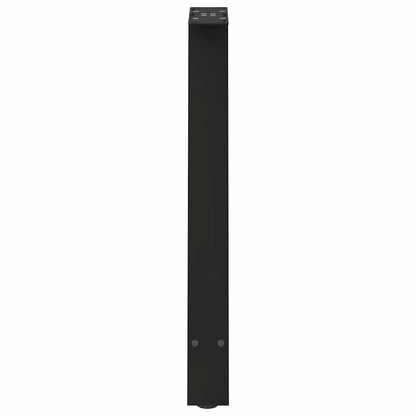 vidaXL Dining Table Legs A-Shaped 2 pcs Black 60x(72-73) cm Steel 6