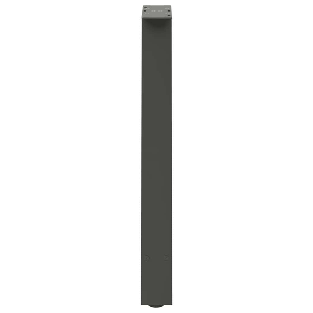 vidaXL Dining Table Legs A-Shaped 2 pcs Anthracite 60x(72-73) cm Steel 6