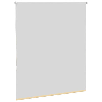 vidaXL Roller Blind Blackout Beige 125x130 cm Fabric Width 121.6 cm 4