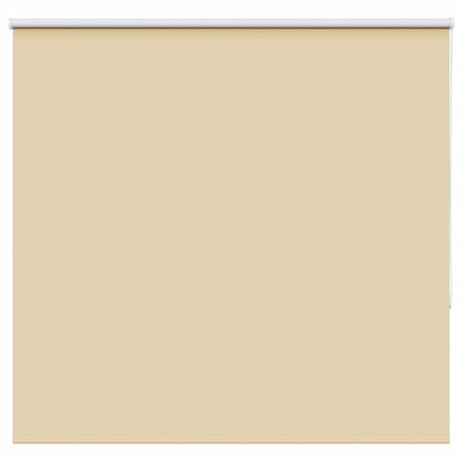 vidaXL Roller Blind Blackout Beige 165x130 cm Fabric Width 161.6 cm Polyester 1