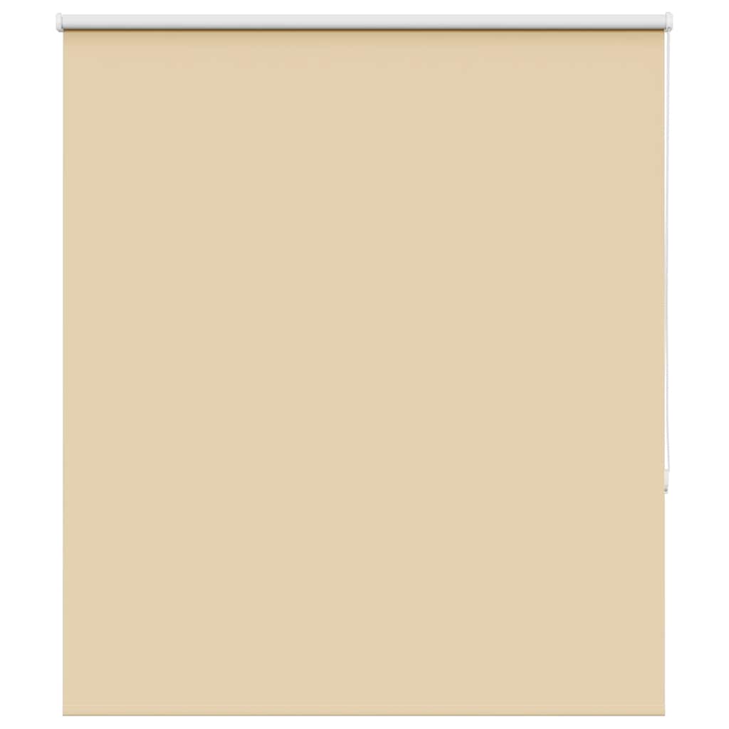 vidaXL Roller Blind Blackout Beige 135x175 cm Fabric Width 131.6 cm Polyester 1