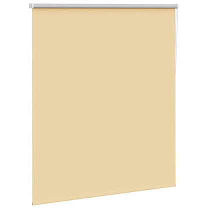 vidaXL Roller Blind Blackout Beige 140x175 cm Fabric Width 136.6 cm Polyester 3