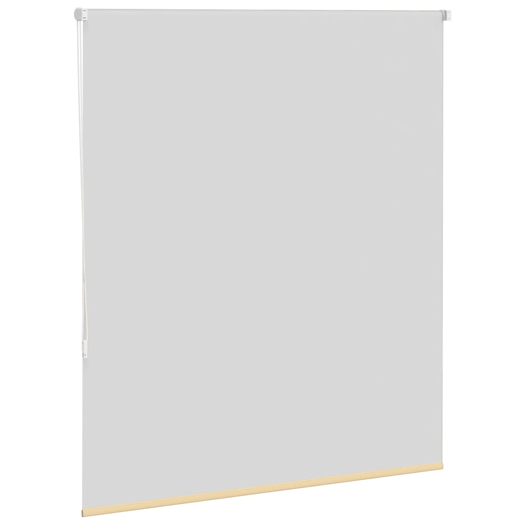 vidaXL Roller Blind Blackout Beige 140x175 cm Fabric Width 136.6 cm Polyester 4