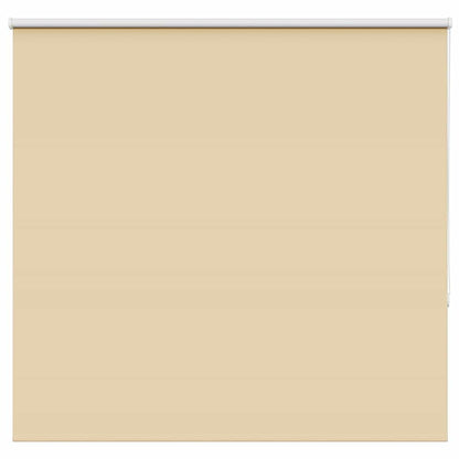 vidaXL Roller Blind Blackout Beige 160x175 cm Fabric Width 156.6 cm Polyester 1