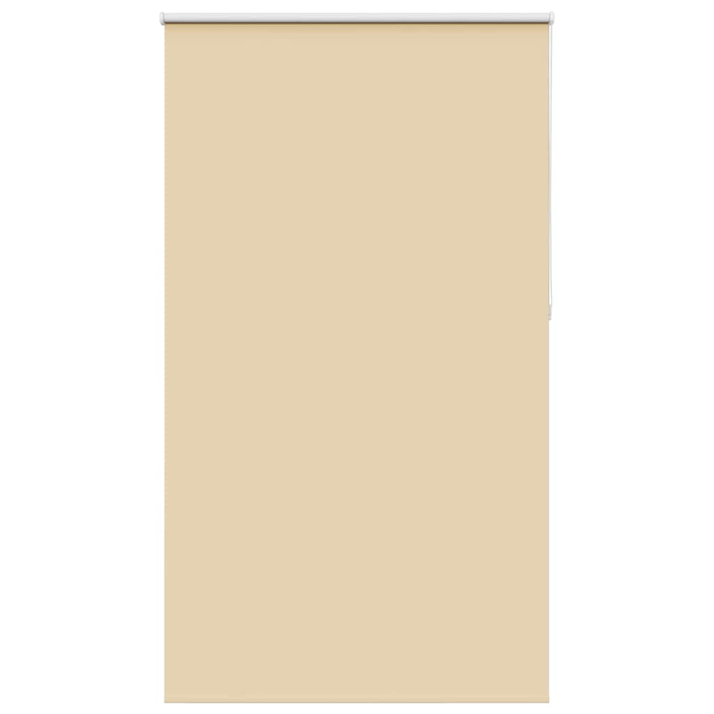 vidaXL Roller Blind Blackout Beige 130x210 cm Fabric Width 126.6 cm Polyester 2