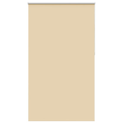 vidaXL Roller Blind Blackout Beige 130x210 cm Fabric Width 126.6 cm Polyester 2