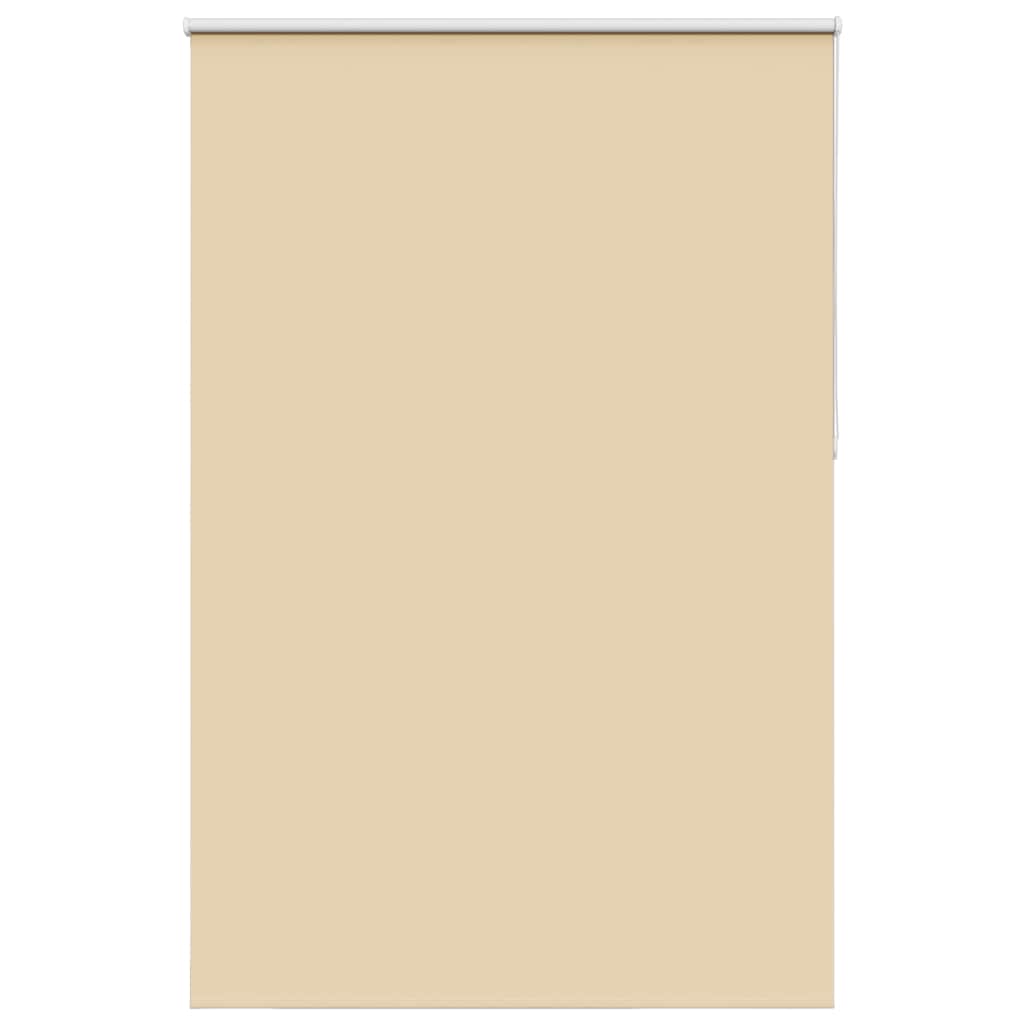vidaXL Roller Blind Blackout Beige 160x210 cm Fabric Width 156.6 cm Polyester 2