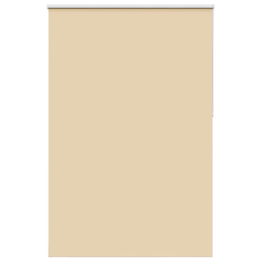 vidaXL Roller Blind Blackout Beige 160x230 cm Fabric Width 156.6 cm Polyester 2
