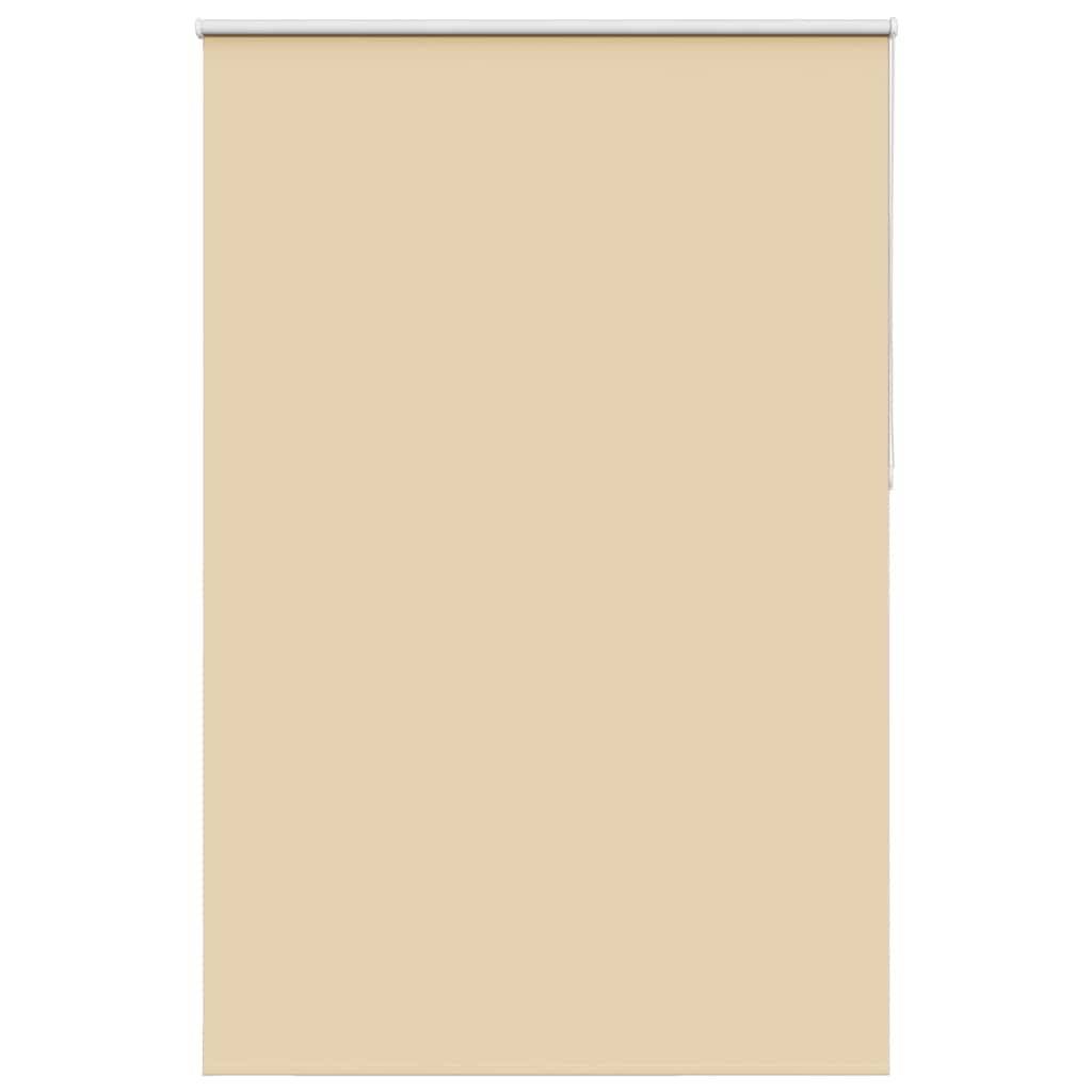 vidaXL Roller Blind Blackout Beige 165x230 cm Fabric Width 161.6 cm Polyester 2