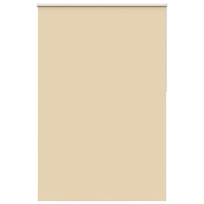 vidaXL Roller Blind Blackout Beige 165x230 cm Fabric Width 161.6 cm Polyester 2