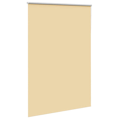 vidaXL Roller Blind Blackout Beige 165x230 cm Fabric Width 161.6 cm Polyester 3