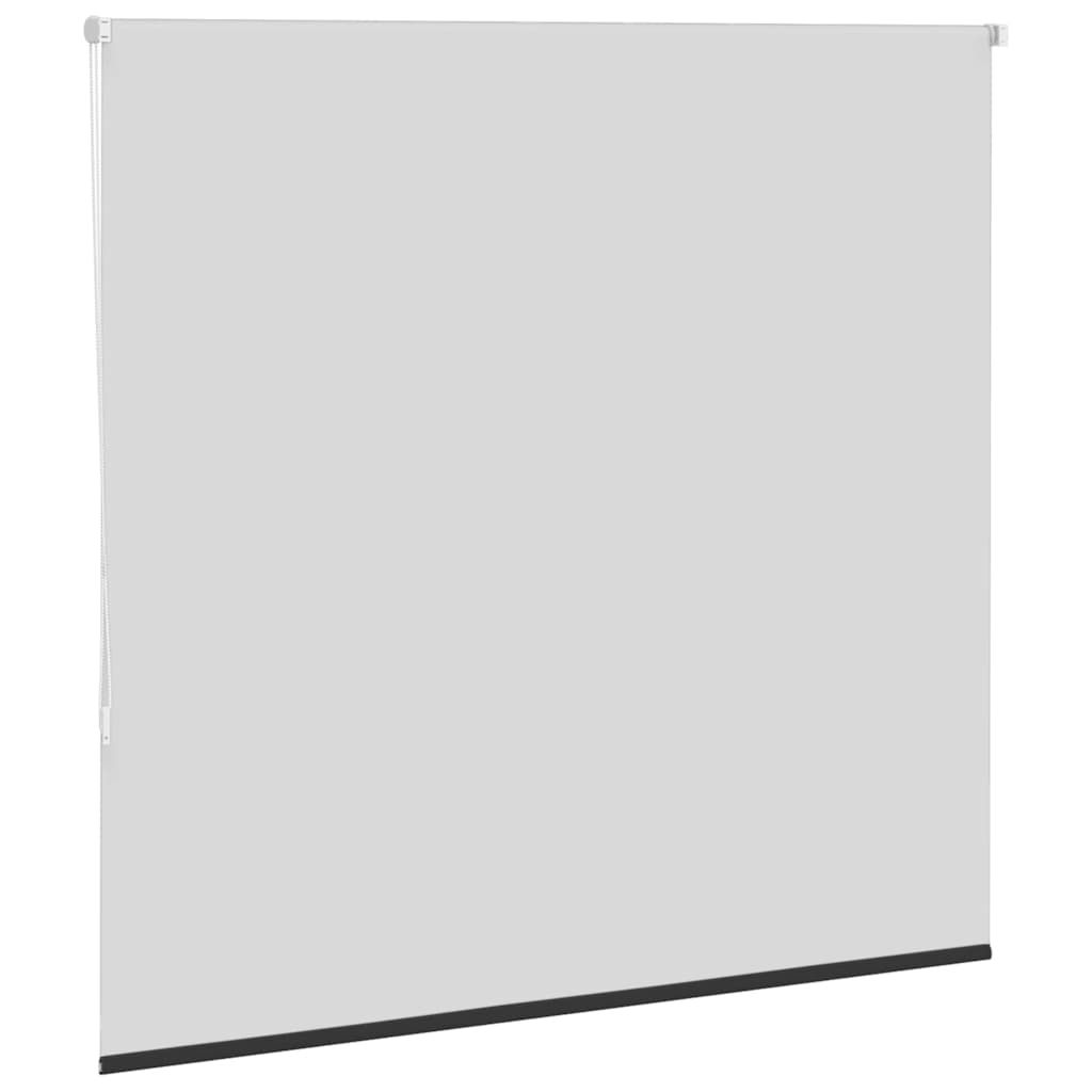 vidaXL Roller Blind Blackout Black 160x150 cm Fabric Width 156.6 cm Polyester 4