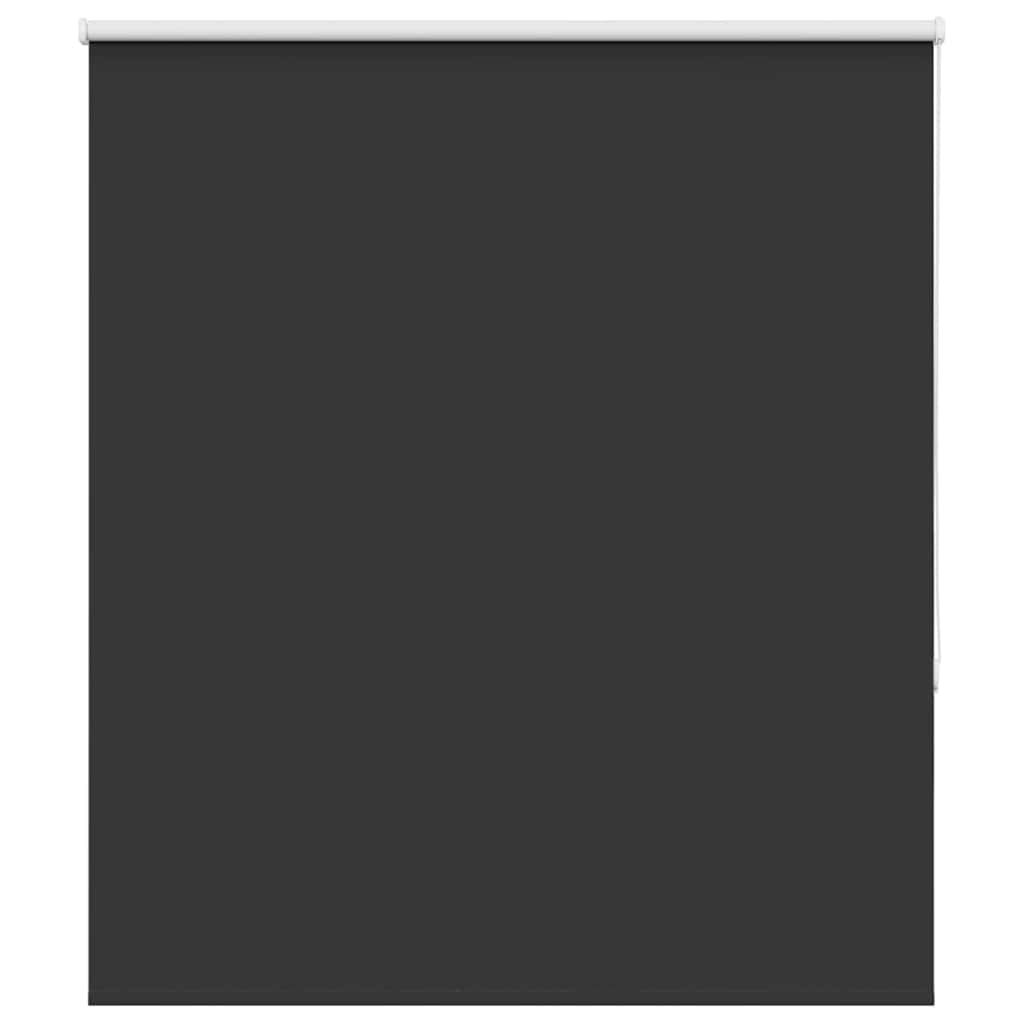 vidaXL Roller Blind Blackout Black 135x175 cm Fabric Width 131.6 cm Polyester 2