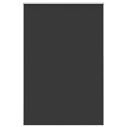 vidaXL Roller Blind Blackout Black 150x210 cm Fabric Width 146.6 cm Polyester 2