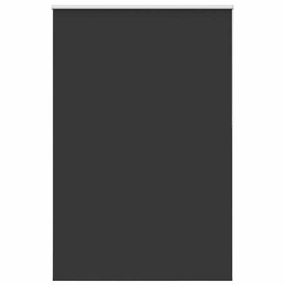 vidaXL Roller Blind Blackout Black 150x230 cm Fabric Width 146.6 cm Polyester 2
