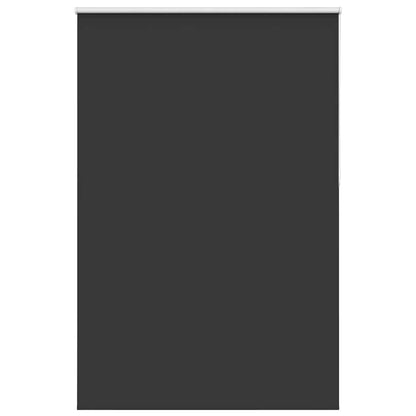 vidaXL Roller Blind Blackout Black 155x230 cm Fabric Width 151.6 cm Polyester 2