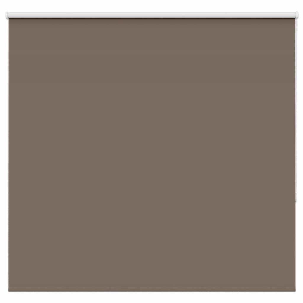 vidaXL Roller Blind Blackout Coffee 160x150 cm Fabric Width 156.6 cm Polyester 2