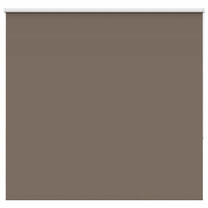 vidaXL Roller Blind Blackout Coffee 160x150 cm Fabric Width 156.6 cm Polyester 2