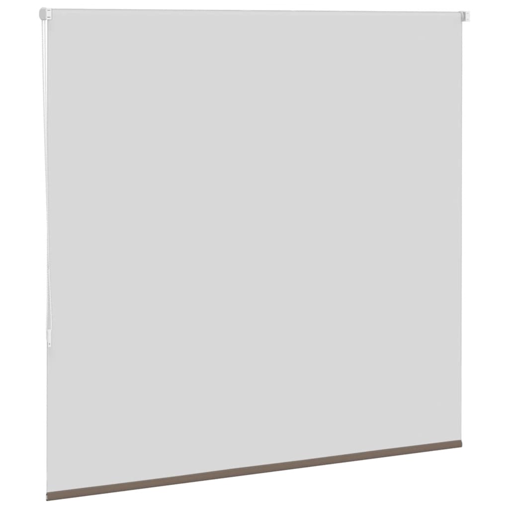 vidaXL Roller Blind Blackout Coffee 160x150 cm Fabric Width 156.6 cm Polyester 4
