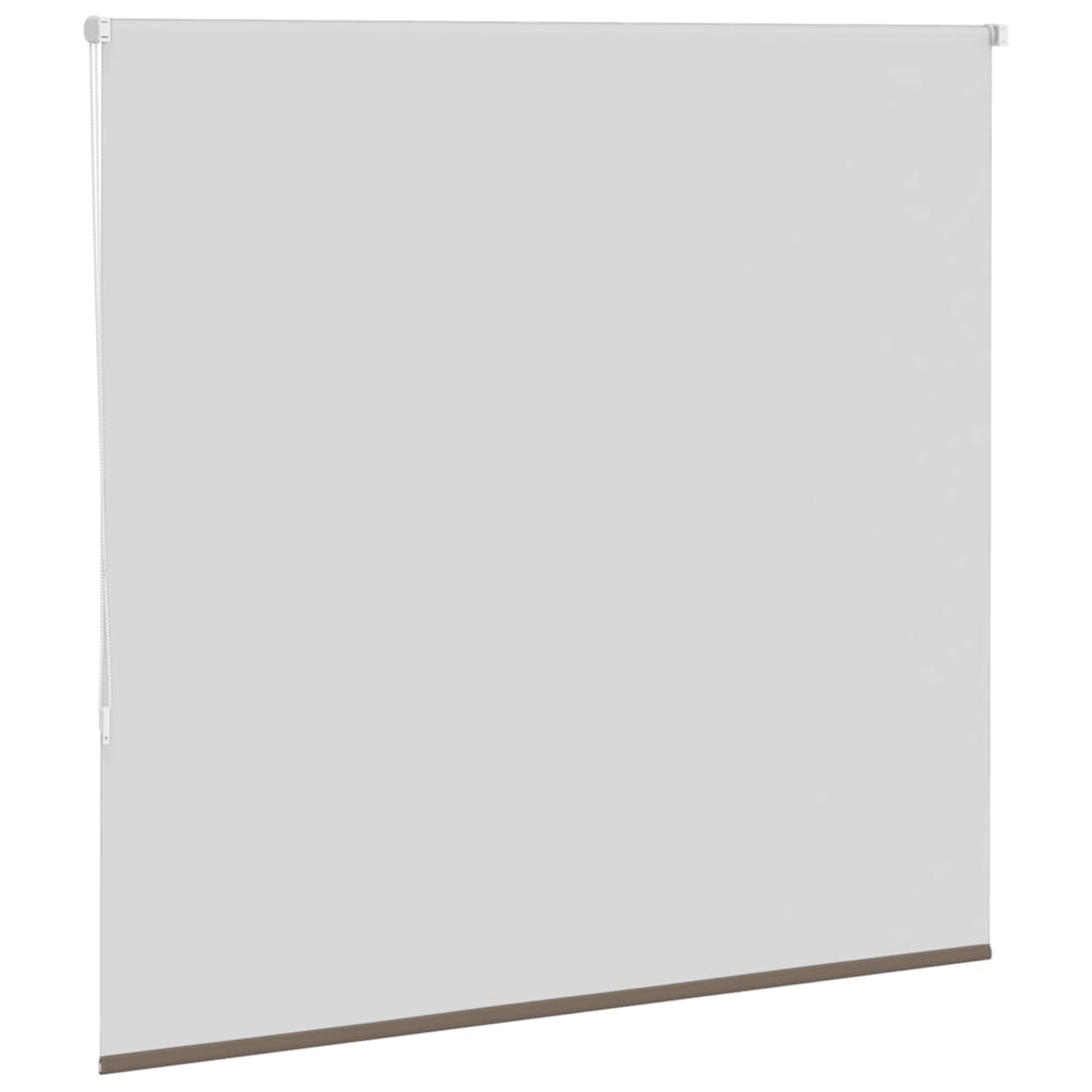 vidaXL Roller Blind Blackout Coffee 165x150 cm Fabric Width 161.6 cm Polyester 4