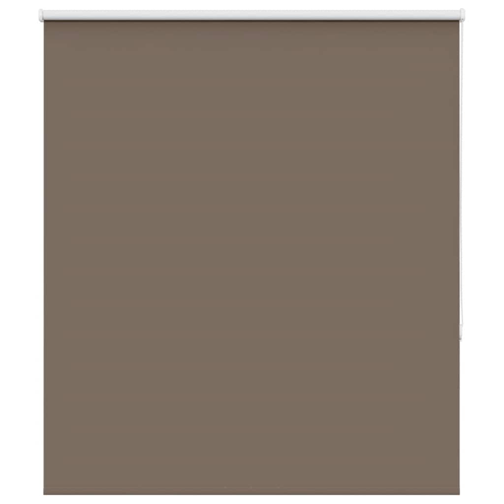 vidaXL Roller Blind Blackout Coffee 140x175 cm Fabric Width 136.6 cm Polyester 2