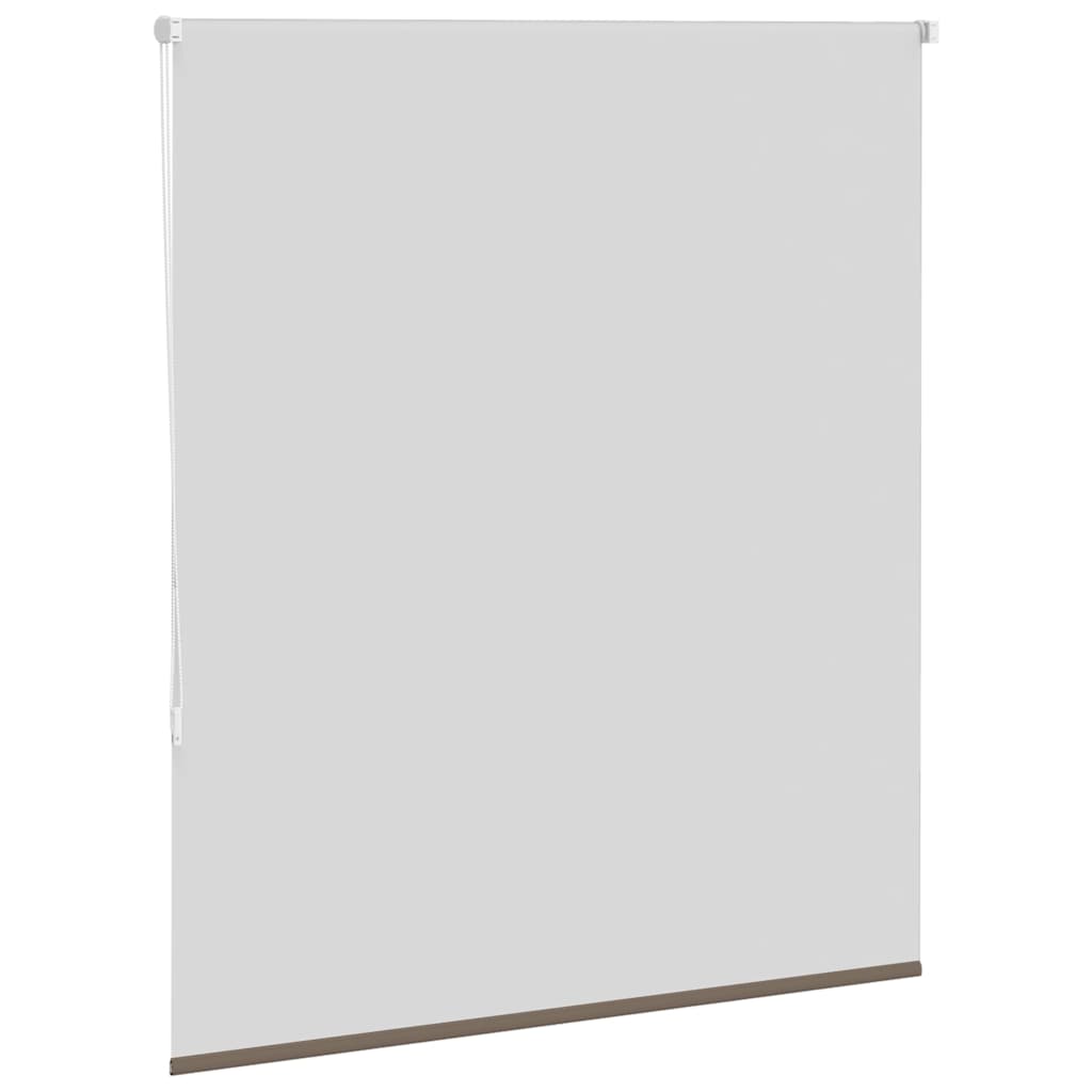 vidaXL Roller Blind Blackout Coffee 140x175 cm Fabric Width 136.6 cm Polyester 4