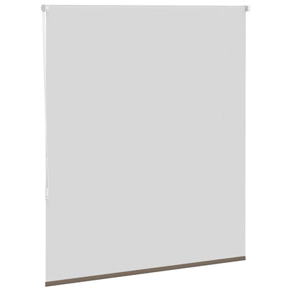 vidaXL Roller Blind Blackout Coffee 140x175 cm Fabric Width 136.6 cm Polyester 4