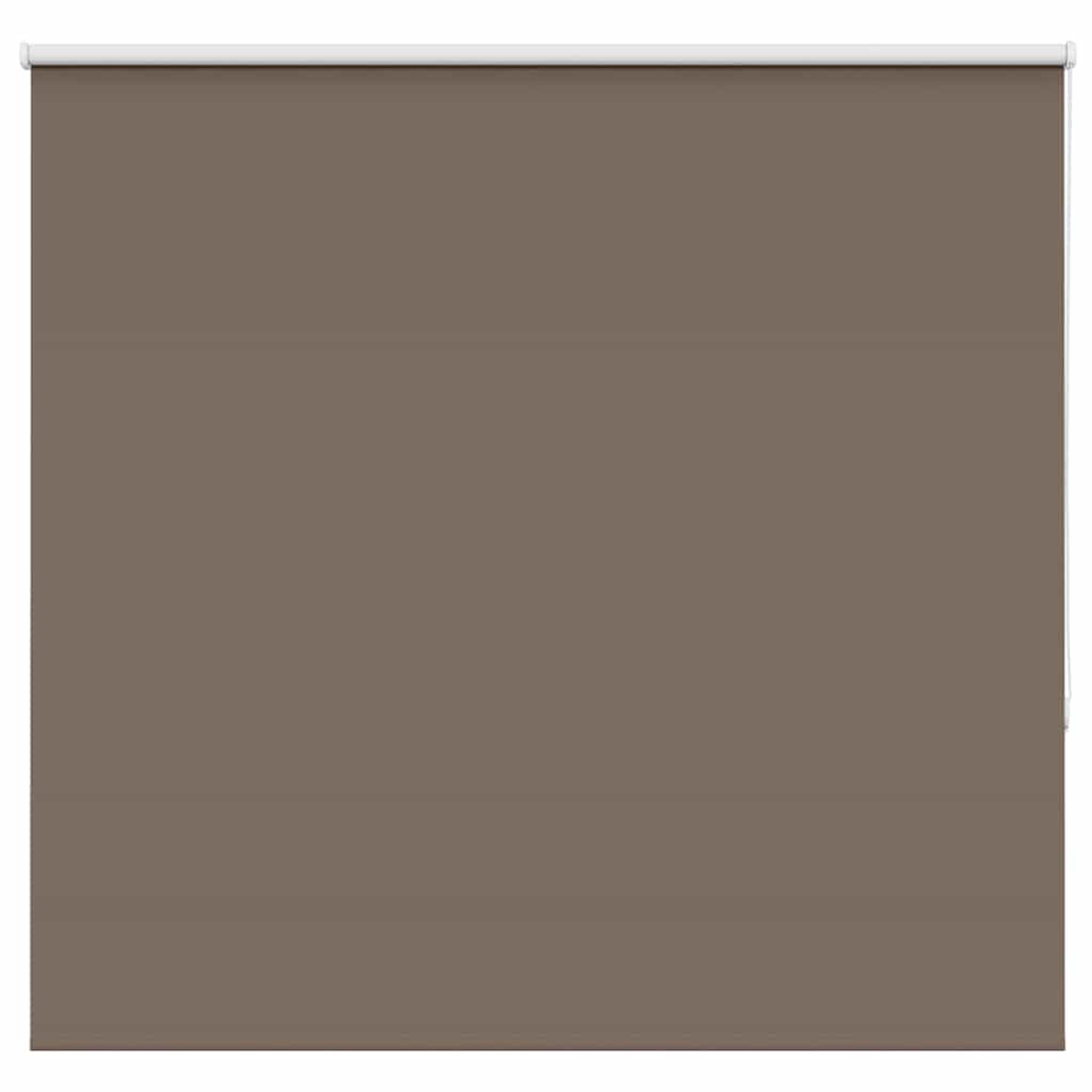 vidaXL Roller Blind Blackout Coffee 160x175 cm Fabric Width 156.6 cm Polyester 2